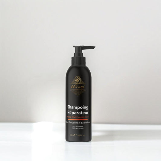 Shampoing Réparateur Pour Perruques et Extensions Naturelles