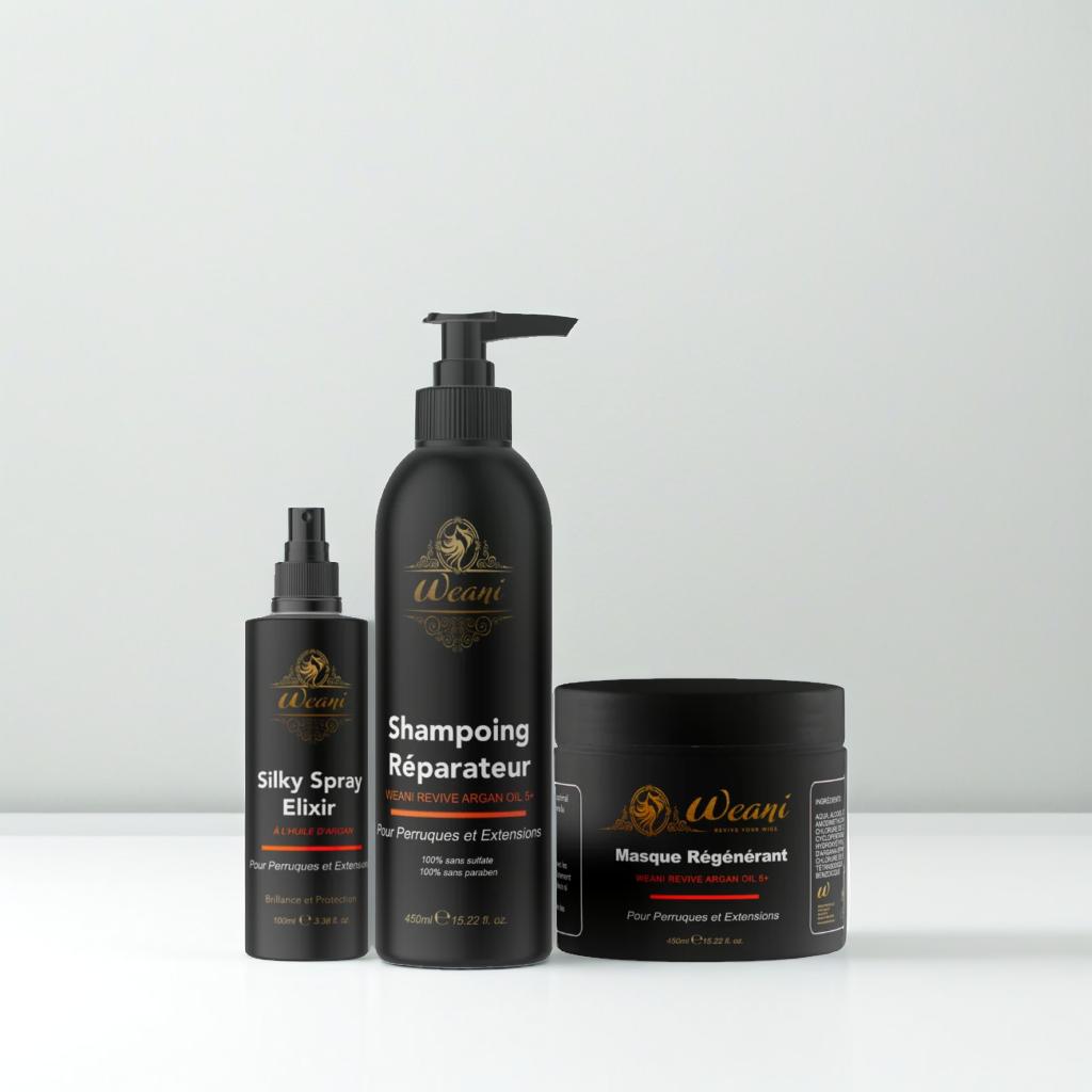 Kit Hydratation et Protection pour Perruques et Extensions